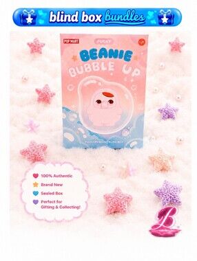 Bundle Deal Plucky Beanie Bubble Up Hard To Find Authentic Sealed Blind Box